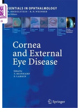 海外直订医药图书Cornea and External Eye Disease: Corneal Allotransplantation, Allergic Disease a 角膜和外眼疾病：角
