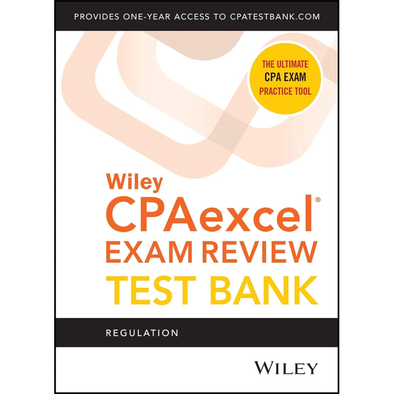 Wileys CPA 22年1月测试库 法规 英文原版 CPA Jan 2022 Test Bank Regulation 会计考试 经济学相关【中商原版】