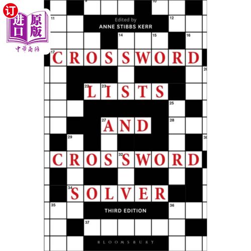 海外直订Crossword Lists and Crossword Solver 纵横字谜列表和纵横字谜解算器