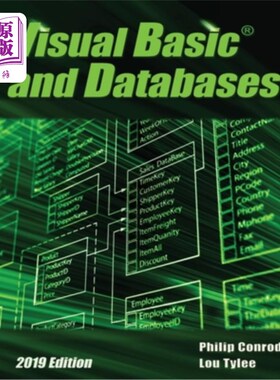 海外直订Visual Basic and Databases 2019 Edition: A Step-By-Step Database Programming Tut Visual Bas