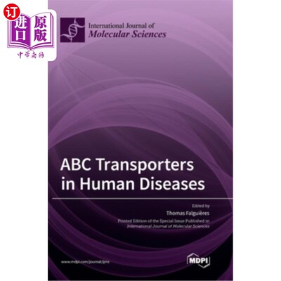 海外直订ABC Transporters in Human Diseases 人类疾病中的ABC蛋白体
