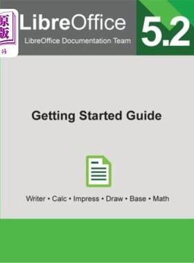 海外直订LibreOffice 5.2 Getting Started Guide LibreOffice 5.2入门指南