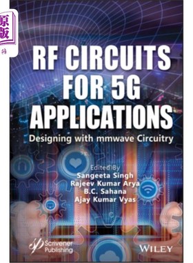 海外直订RF Circuits for 5g Applications: Designing with Mmwave Circuitry 5G射频电路：毫米波电路设计