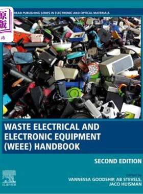 海外直订Waste Electrical and Electronic Equipment (Weee) Handbook 废弃电气和电子设备（Weee）手册