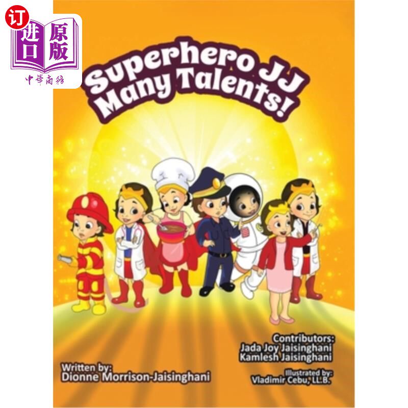 海外直订Superhero JJ Many Talents! 超级英雄JJ天赋异禀!