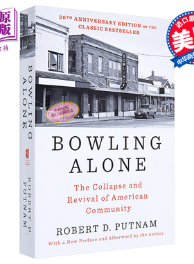 预售 独自打保龄美国社区的衰落与复兴 Bowling Alone 英文原版 Robert D Putnam【中商原版】