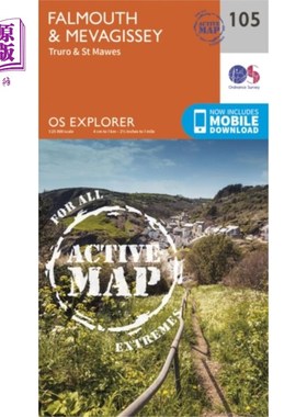 海外直订Falmouth and Mevagissey, Truro and St Mawes 法尔茅斯和梅瓦吉西，特鲁罗和圣马维斯
