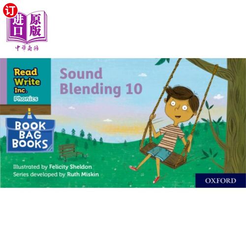 海外直订Read Write Inc. Phonics: Sound Blending Book Bag... Read Write公司自然拼读:声音混合书袋第10册