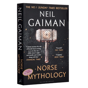 【中商原版】北欧神话 尼尔盖曼 英文原版书籍 Norse Mythology Neil Gaiman 诸神的黄昏 2种封面随机发货 北欧众神