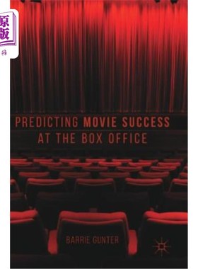 海外直订Predicting Movie Success at the Box Office 预测电影票房成功
