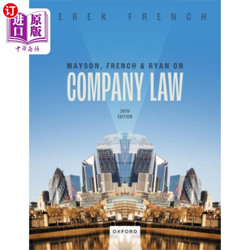 海外直订Mayson, French, and Ryan on Company Law Mayson, French和Ryan关于公司法