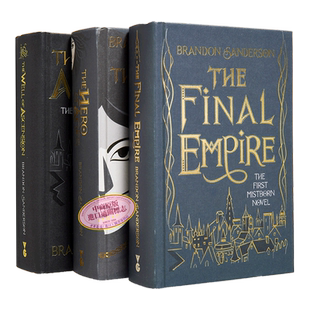 预售 迷雾之子三部曲 收藏版 英文原版 A Mistborn Novel Collector's Edition 布兰登 山德森 Brandon Sanderson【中商原版】