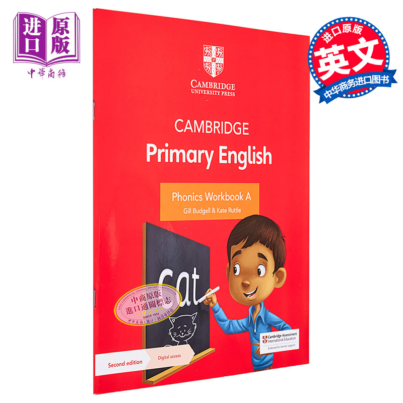 现货 NEW Cambridge Primary English Phonics Workbook A \剑桥小学英语自然拼读练习册A\【中商原版】