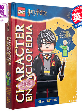 乐高哈利波特人物百科全书 新版 英文原版 LEGO Harry Potter Character Encyclopedia New Edition DK 英版精装
