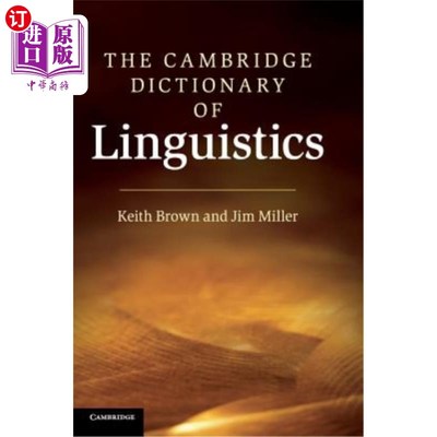海外直订The Cambridge Dictionary of Linguistics 剑桥语言学词典
