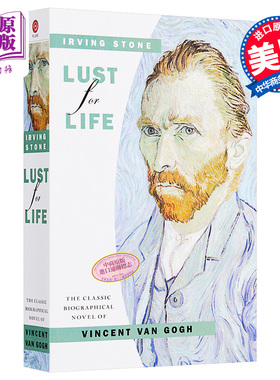 【中商原版】梵高传英文原版Stone Irving : Lust for Life(50th Anniversary Edn) 人物传记Irving Stone名人传记 英文原版?