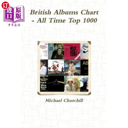 海外直订British Albums Chart - All Time Top 1000 英国唱片排行榜-总排行榜前1000名