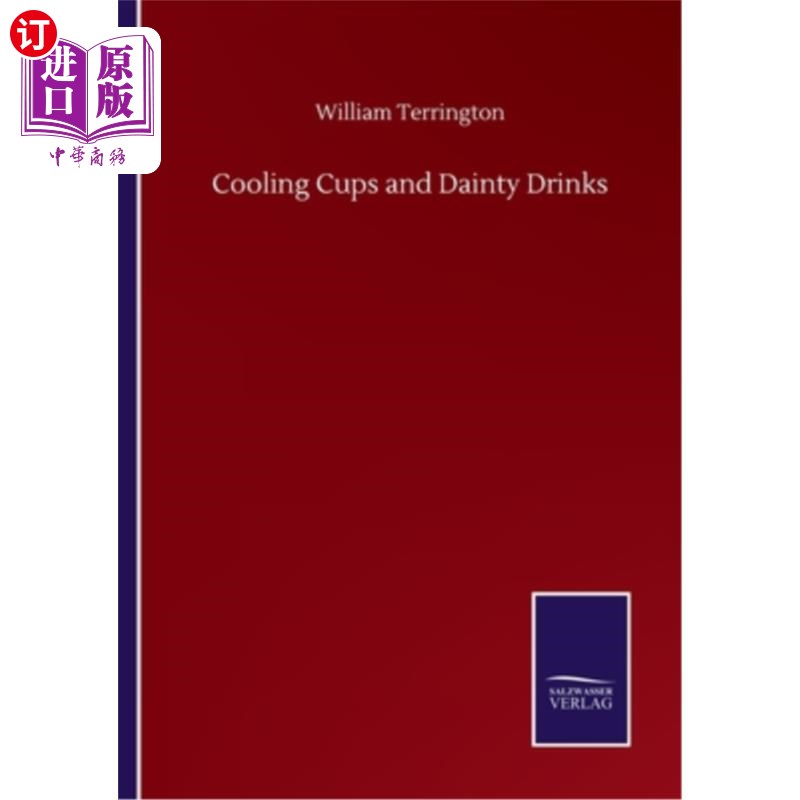 海外直订Cooling Cups and Dainty Drinks 清凉的杯子和美味的饮料