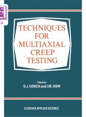 海外直订Techniques for Multiaxial Creep Testing 多轴蠕变试验技术