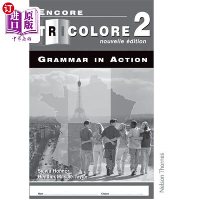 海外直订Encore Tricolore Nouvelle 2 Grammar in Action Pack (x8) Encore Tricolore Nouvelle 2动作包语法（x8）