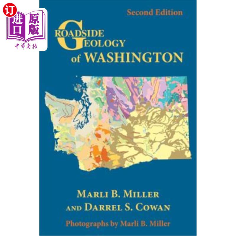现货 Roadside Geology of Washington 华盛顿的路边地质【中商原版】【中商原版】