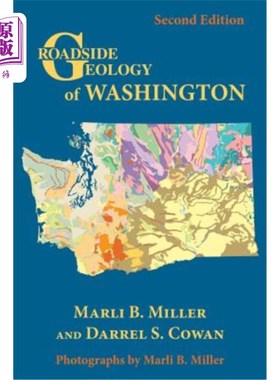 现货 Roadside Geology of Washington 华盛顿的路边地质【中商原版】【中商原版】