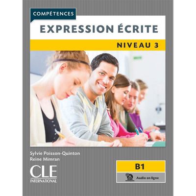 现货 法语单项提高 成人写作 3 B1 线上音频 法文原版 Expression ecrite 3 Niveau B1【中商原版】