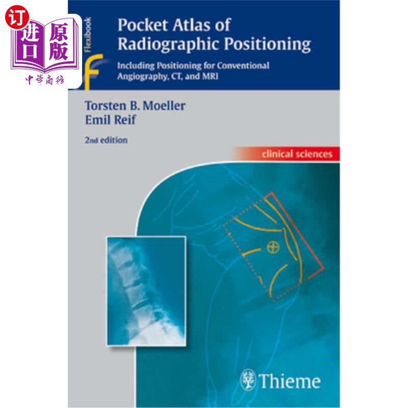 海外直订医药图书Pocket Atlas of Radiographic Positioning 袖珍放射定位地图集