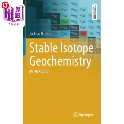 海外直订Stable Isotope Geochemistry 稳定同位素地球化学