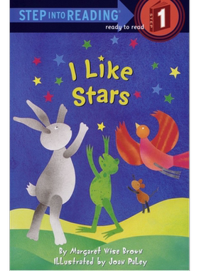 Step into Reading Step 1 I Like Stars 兰登阅读进阶1 我喜欢星星 英文原版 儿童绘本 分级阅读 Margaret Brown【中商原版?