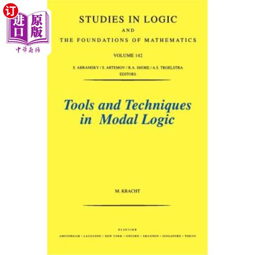 海外直订Tools and Techniques in Modal Logic 模态逻辑中的工具与技巧