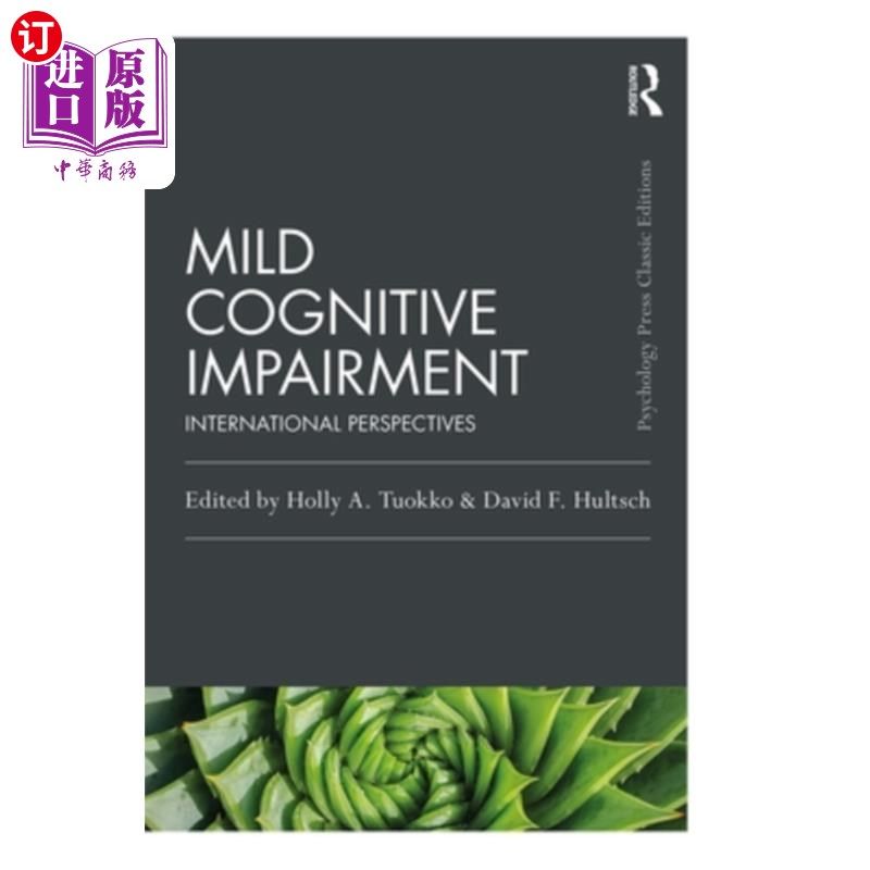 海外直订医药图书Mild Cognitive Impairment: International Perspectives 轻度认知障碍:国际视角