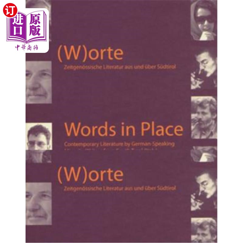 海外直订Words in Place: Contemporary Literature in South Tyrol 用词到位:南蒂罗尔的当代文学