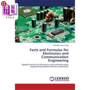 海外直订Facts and Formulas for Electronics and Communication Engineering 电子和通信工程的事实和公式