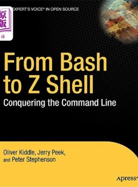 海外直订From Bash to Z Shell: Conquering the Command Line 从Bash到Z Shell:征服命令行