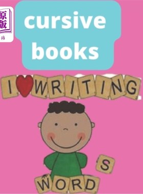 海外直订Cursive books writing 草书写书