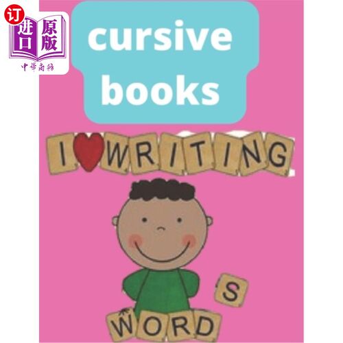 海外直订Cursive books writing 草书写书