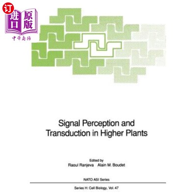 海外直订Signal Perception and Transduction in Higher Plants 高等植物的信号感知与转导