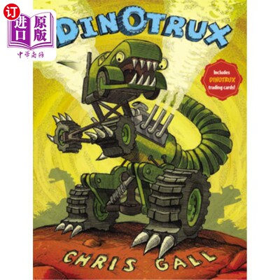 海外直订Dinotrux [With Trading Cards] Dinotrux[带交易卡]