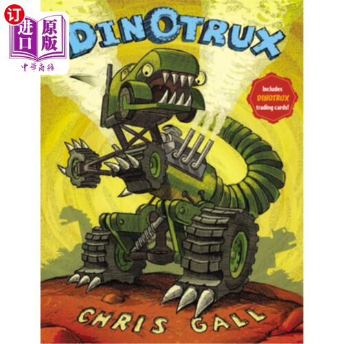 海外直订Dinotrux [With Trading Cards] Dinotrux[带交易卡]