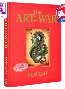 预售 孙子兵法 豪华全彩版 英文原版 The Art of War Luxury Full Color Edition Sun Tzu【中商原版】