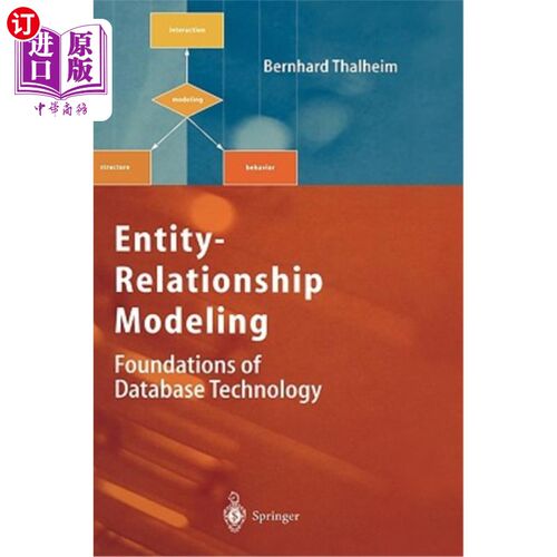 海外直订Entity-Relationship Modeling 实体关系建模