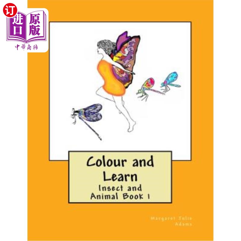 海外直订Colour and Learn: Insect and Animal Book 1 颜色和学习:昆虫和动物