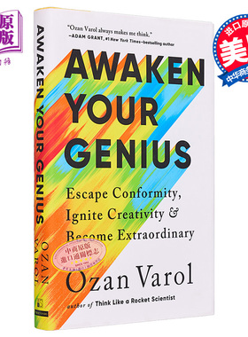 现货 唤醒你的天才 Awaken Your Genius Escape Conformity Ignite Creativity 英文原版 Ozan Varol 经管励志读物【中商原版】