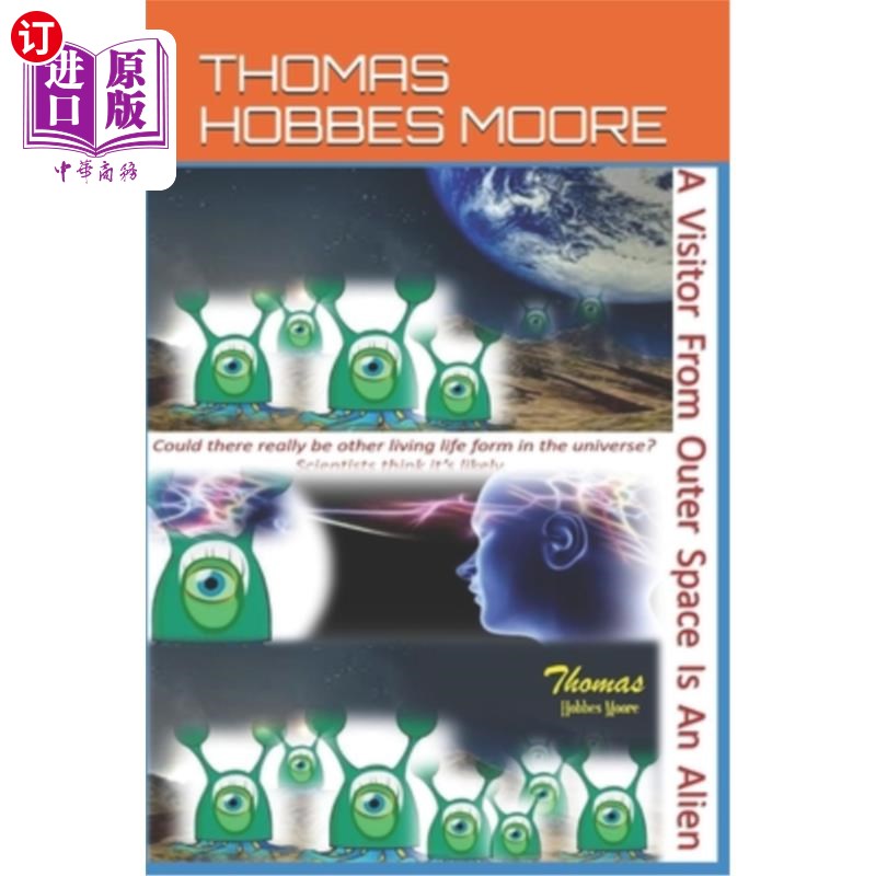 海外直订A Visitor From Outer Space Is An Alien: A Time Traveler From Another Galaxy 来自外太空的访客是外星人:来自另