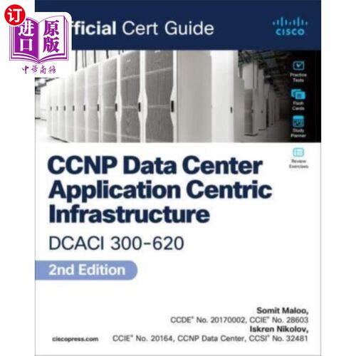 海外直订CCNP and CCIE Data Center  Core DCCOR 350-601 Of... CCNP和CCIE数据中心核心DCCOR 350-601官方证书指南