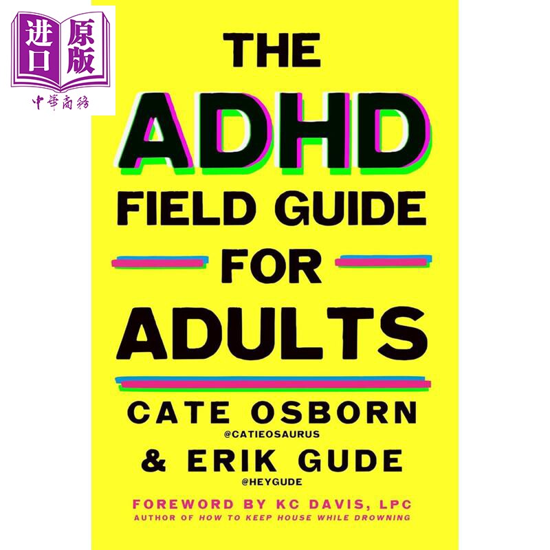 成人ADHD实战指南 英文原版 The ADHD Field Guide for Adults Cate Osborn【中商原版】 - 实物图