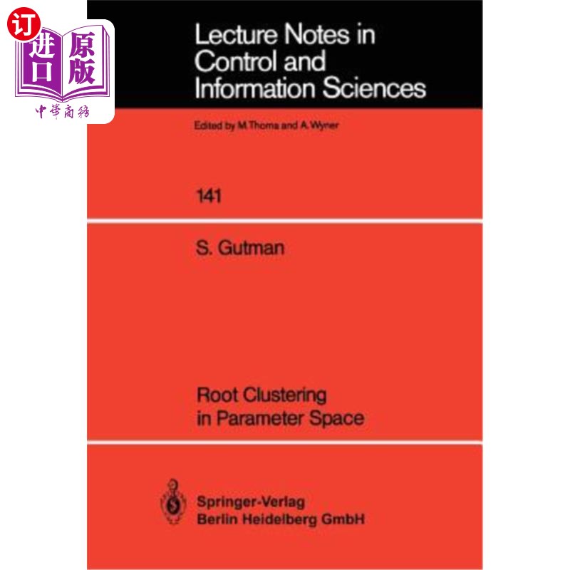 海外直订Root Clustering in Parameter Space 参数空间中的根聚类