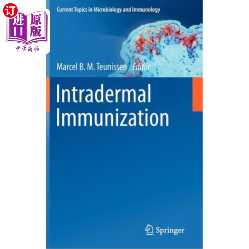 海外直订医药图书Intradermal Immunization 皮内注射免疫