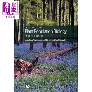 现货 植物种群生物学导论 中商原版 Silvertown Population Introduction 英文原版 Jonathan 第4版 Plant Biology Wiley